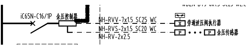 余壓監(jiān)控電氣專業(yè)施工圖紙