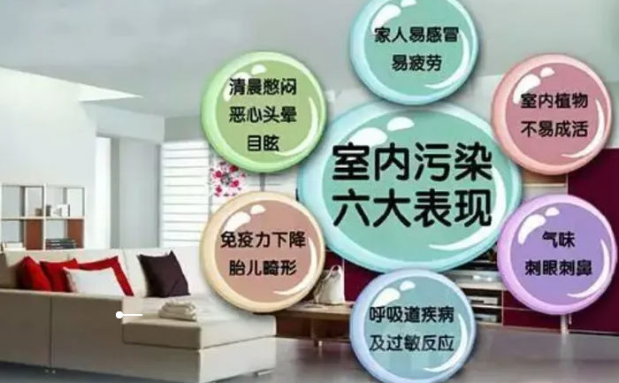 室內(nèi)污染六大表現(xiàn)